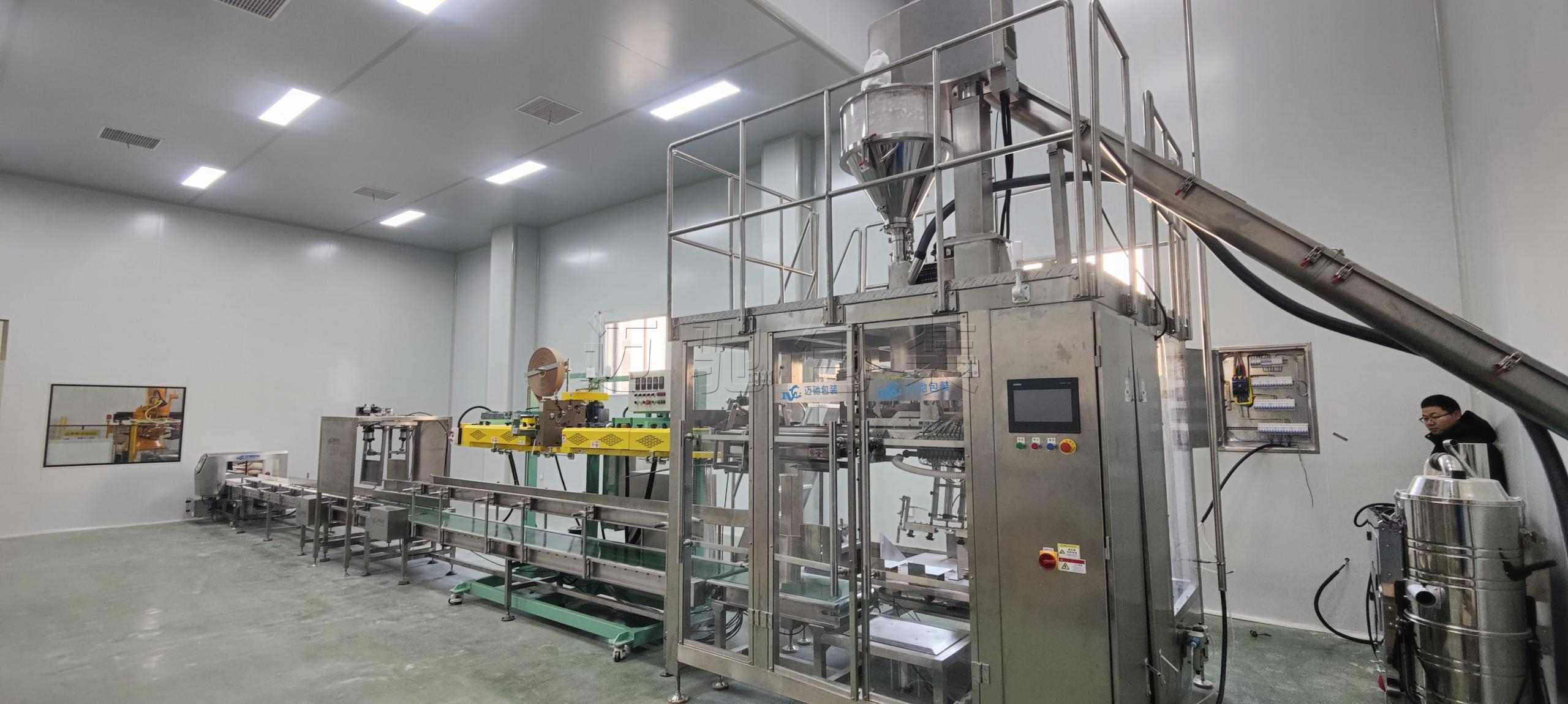 智能化糖品包裝解決方案：提升25kg大袋包裝效率與精度